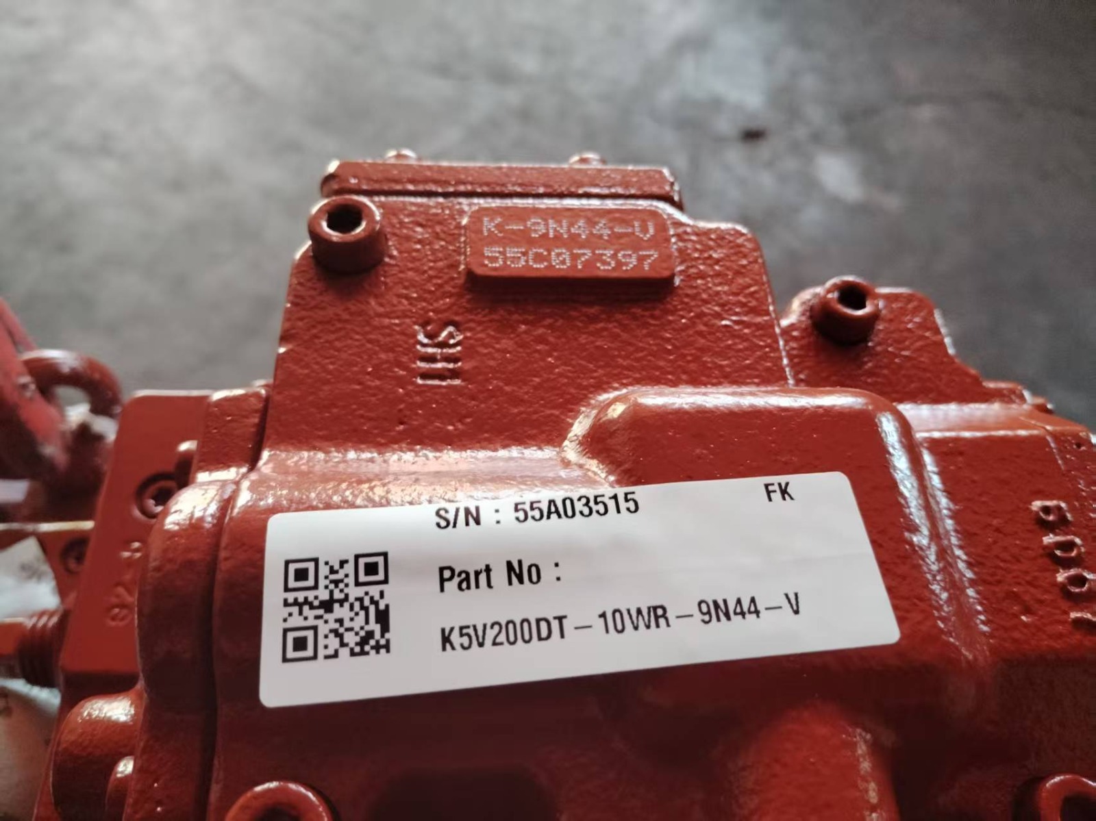 Насос Kawasaki K5V200DT-10WR-9N44-V