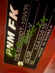 Насос Kawasaki K5V200DT-10WR-9N44-V