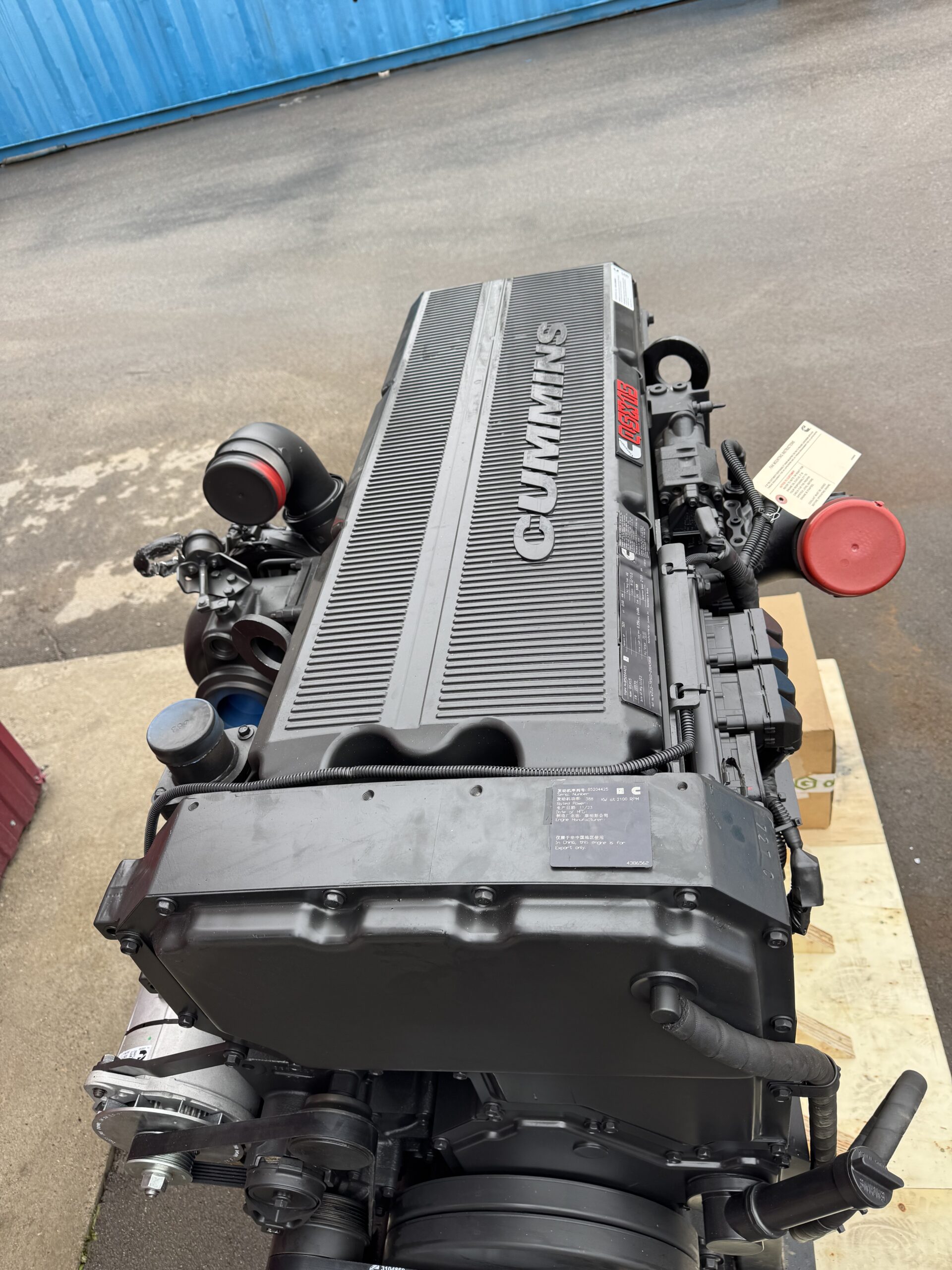 Двигатель Cummins QSX15 для наземного бурового станка EPIROC DML LP